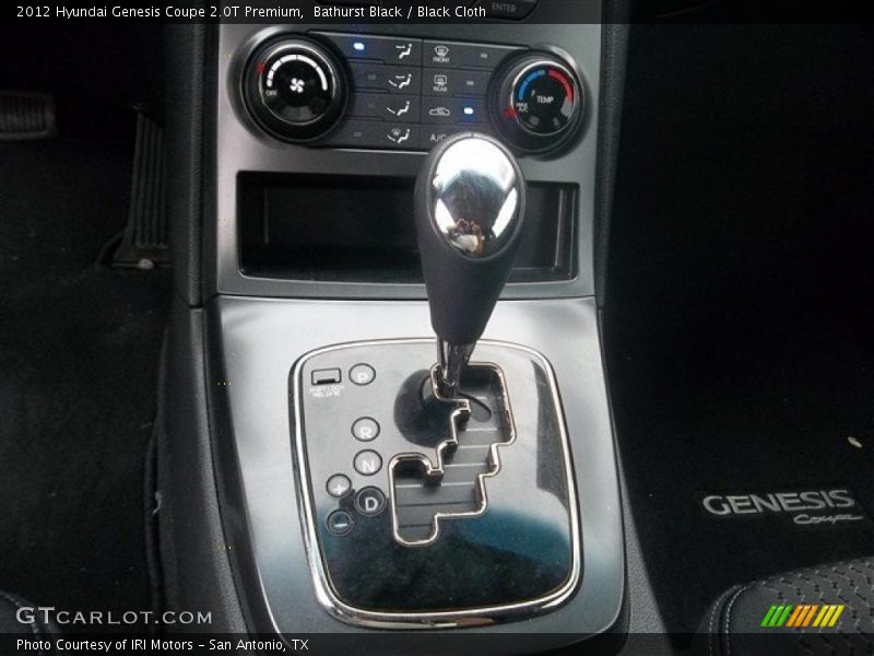 Bathurst Black / Black Cloth 2012 Hyundai Genesis Coupe 2.0T Premium