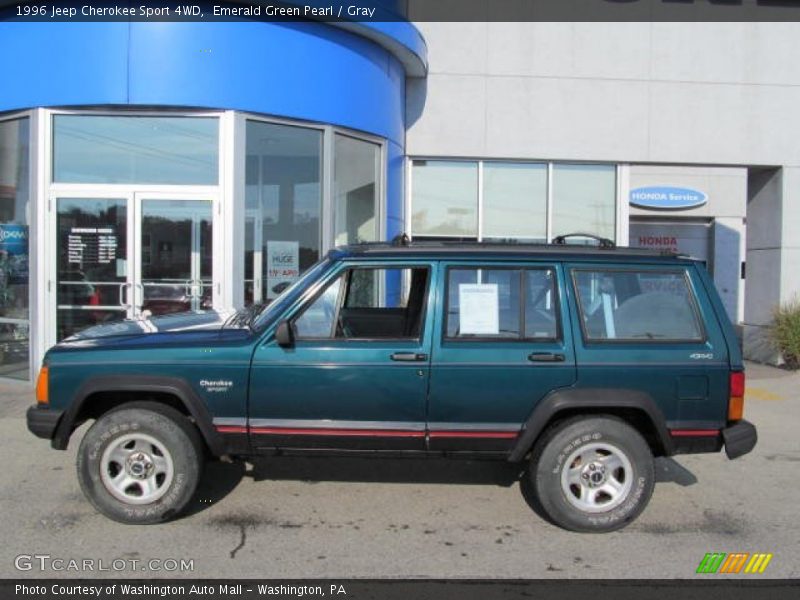  1996 Cherokee Sport 4WD Emerald Green Pearl