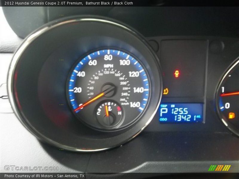 Bathurst Black / Black Cloth 2012 Hyundai Genesis Coupe 2.0T Premium
