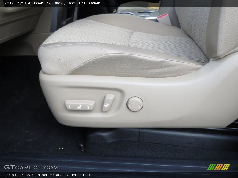 Black / Sand Beige Leather 2012 Toyota 4Runner SR5