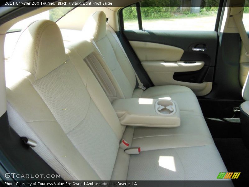 Black / Black/Light Frost Beige 2011 Chrysler 200 Touring