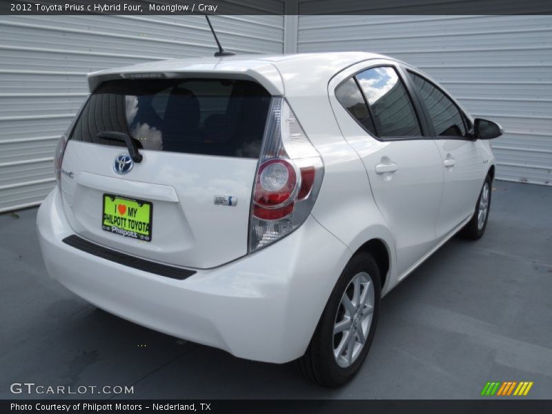 Moonglow / Gray 2012 Toyota Prius c Hybrid Four