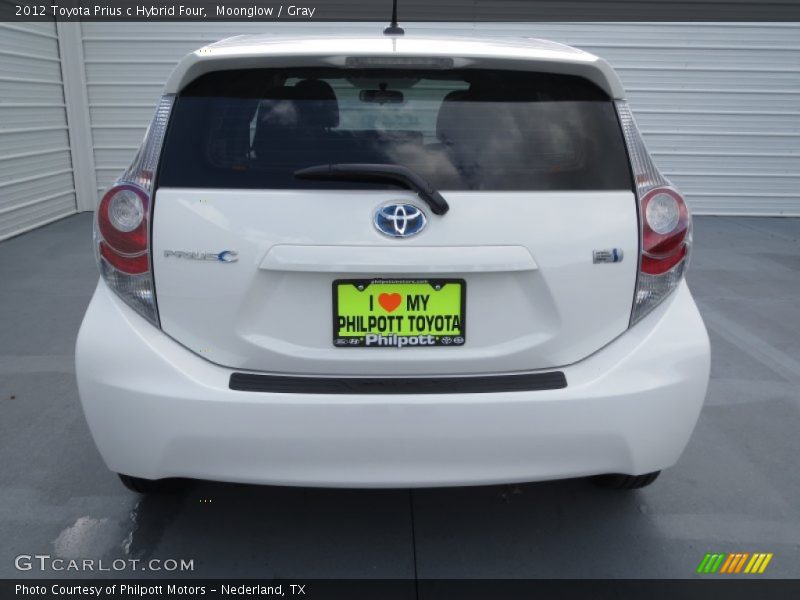 Moonglow / Gray 2012 Toyota Prius c Hybrid Four