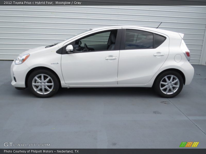 Moonglow / Gray 2012 Toyota Prius c Hybrid Four