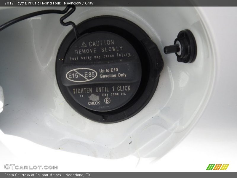 Moonglow / Gray 2012 Toyota Prius c Hybrid Four