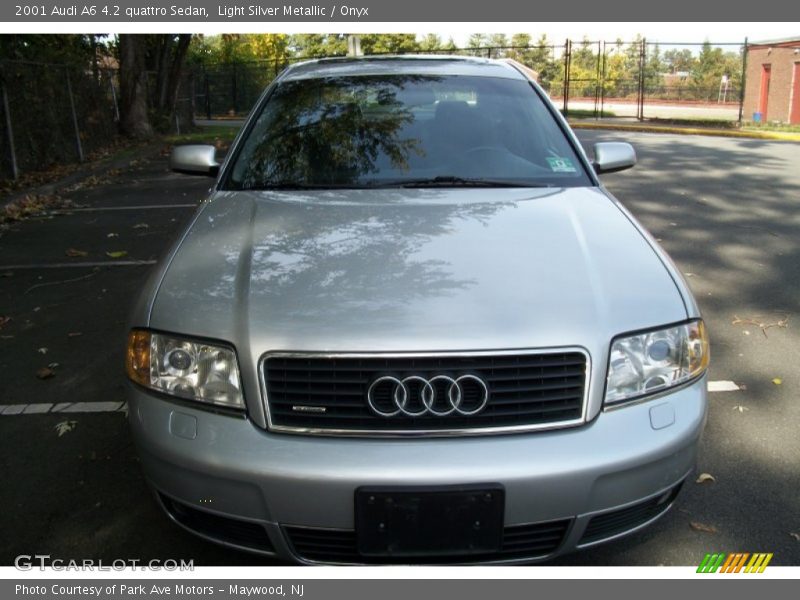 Light Silver Metallic / Onyx 2001 Audi A6 4.2 quattro Sedan