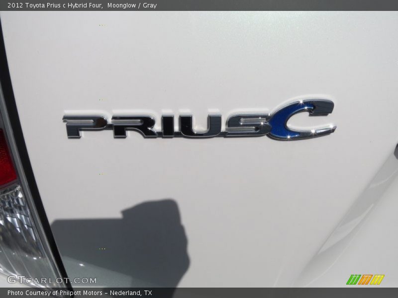 Moonglow / Gray 2012 Toyota Prius c Hybrid Four