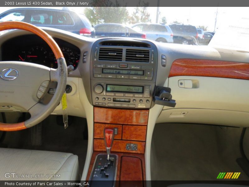 Black Onyx / Ivory 2003 Lexus LS 430 Sedan