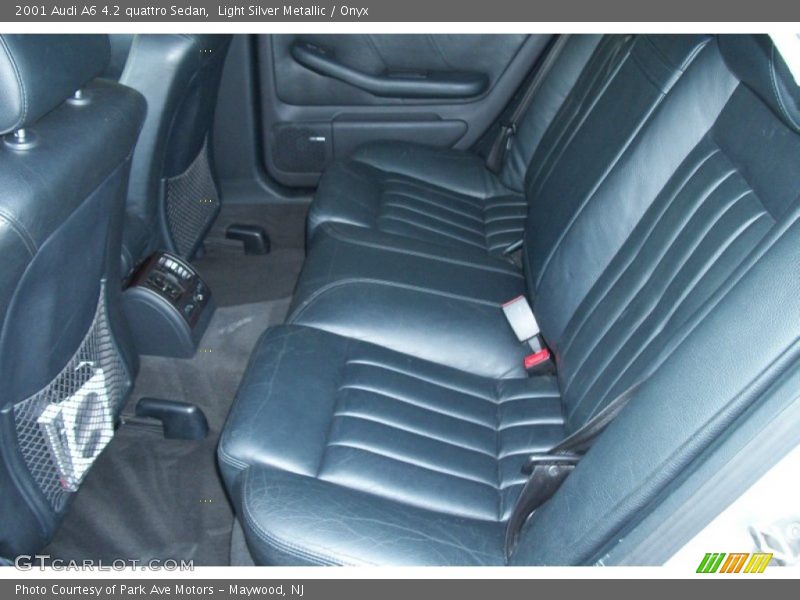 Rear Seat of 2001 A6 4.2 quattro Sedan