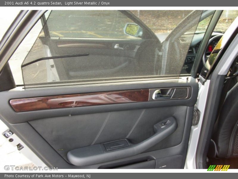 Light Silver Metallic / Onyx 2001 Audi A6 4.2 quattro Sedan