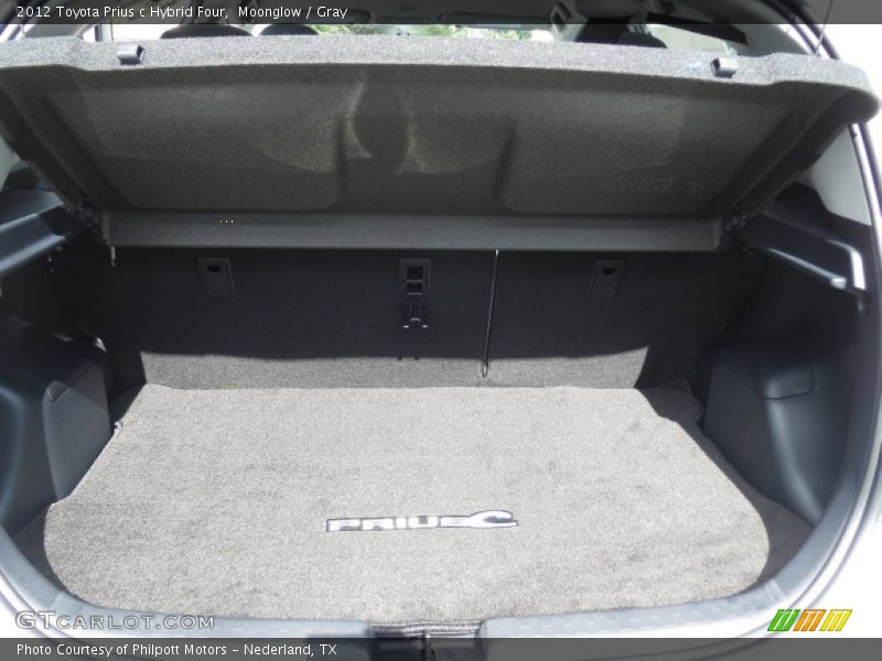  2012 Prius c Hybrid Four Trunk
