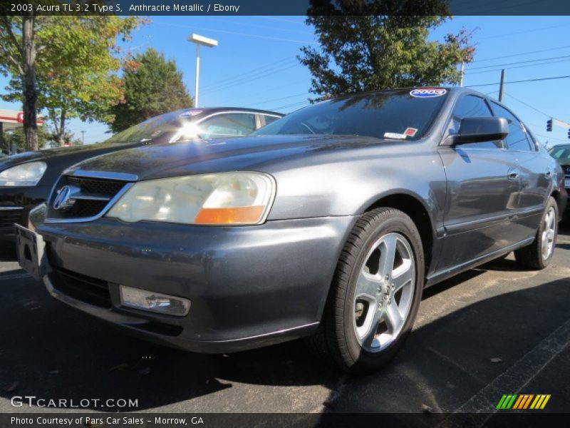 Anthracite Metallic / Ebony 2003 Acura TL 3.2 Type S