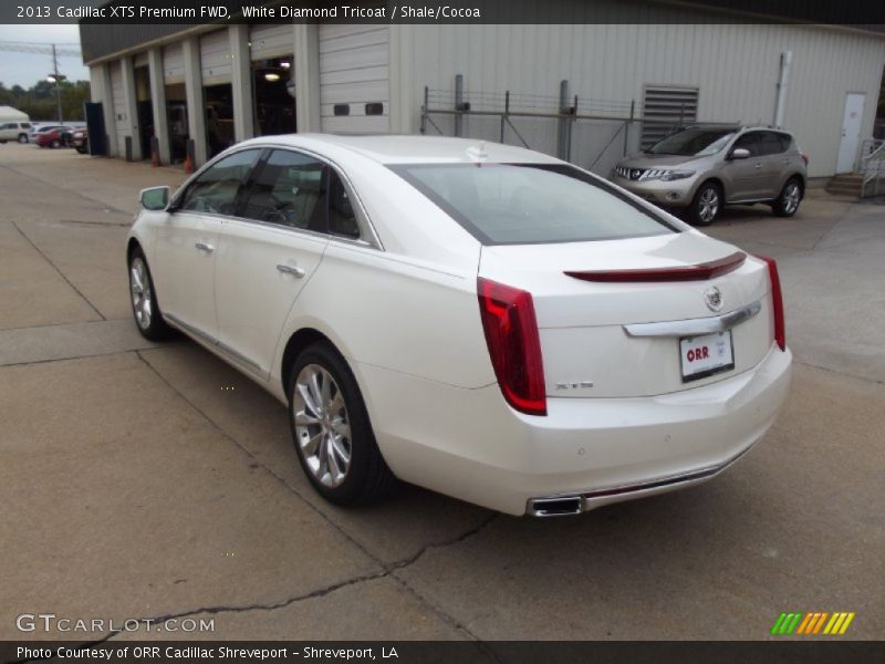 White Diamond Tricoat / Shale/Cocoa 2013 Cadillac XTS Premium FWD