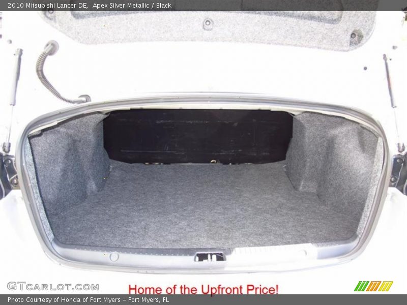 Apex Silver Metallic / Black 2010 Mitsubishi Lancer DE