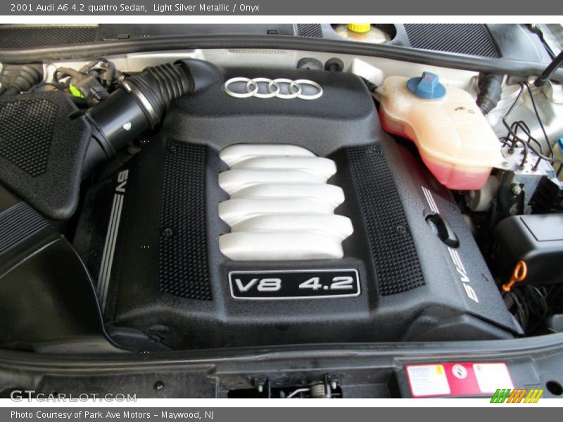  2001 A6 4.2 quattro Sedan Engine - 4.2 Liter DOHC 40-Valve V8