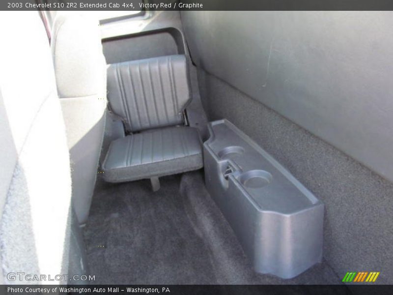 Victory Red / Graphite 2003 Chevrolet S10 ZR2 Extended Cab 4x4