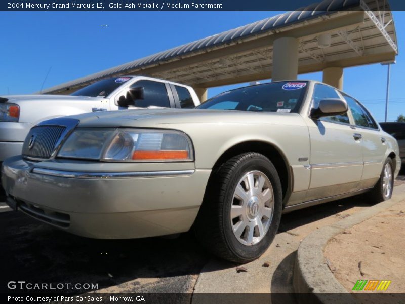 Gold Ash Metallic / Medium Parchment 2004 Mercury Grand Marquis LS