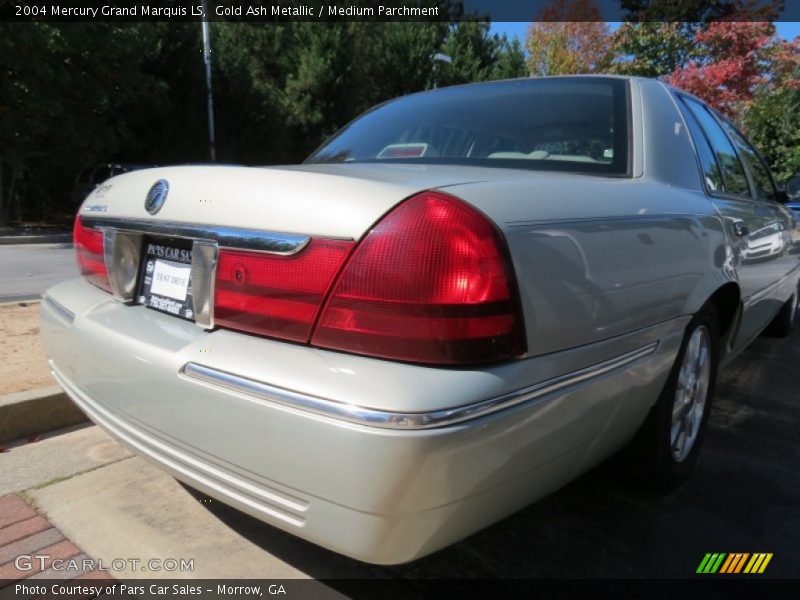 Gold Ash Metallic / Medium Parchment 2004 Mercury Grand Marquis LS