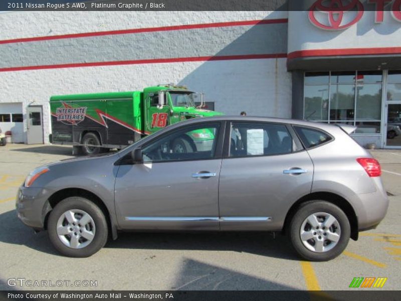 Platinum Graphite / Black 2011 Nissan Rogue S AWD