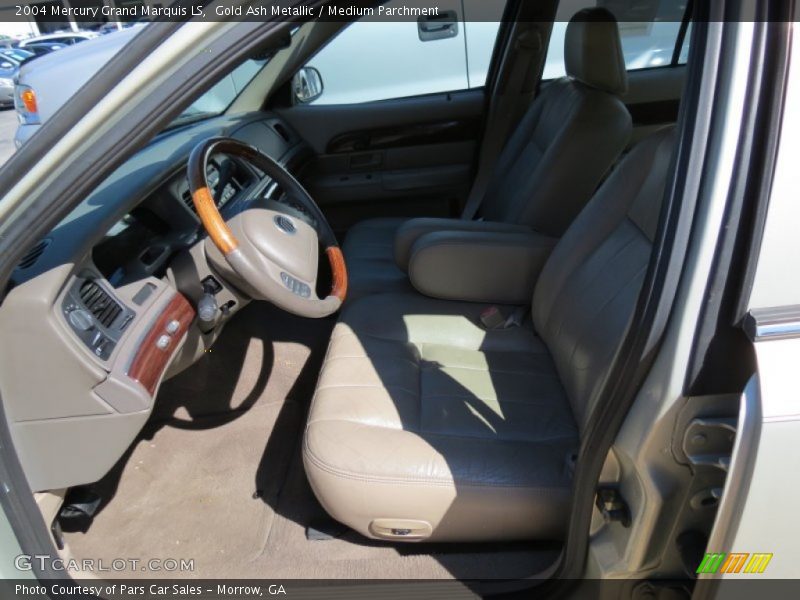 Gold Ash Metallic / Medium Parchment 2004 Mercury Grand Marquis LS