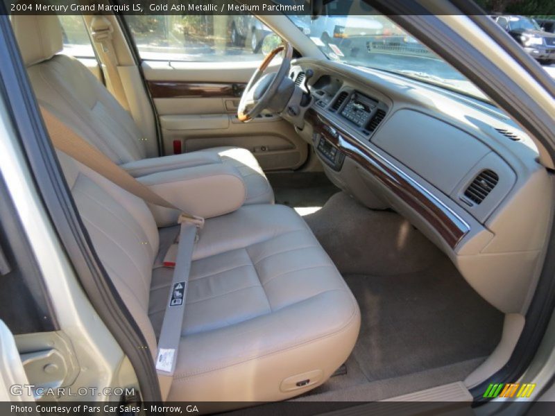 Gold Ash Metallic / Medium Parchment 2004 Mercury Grand Marquis LS