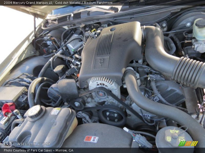 Gold Ash Metallic / Medium Parchment 2004 Mercury Grand Marquis LS