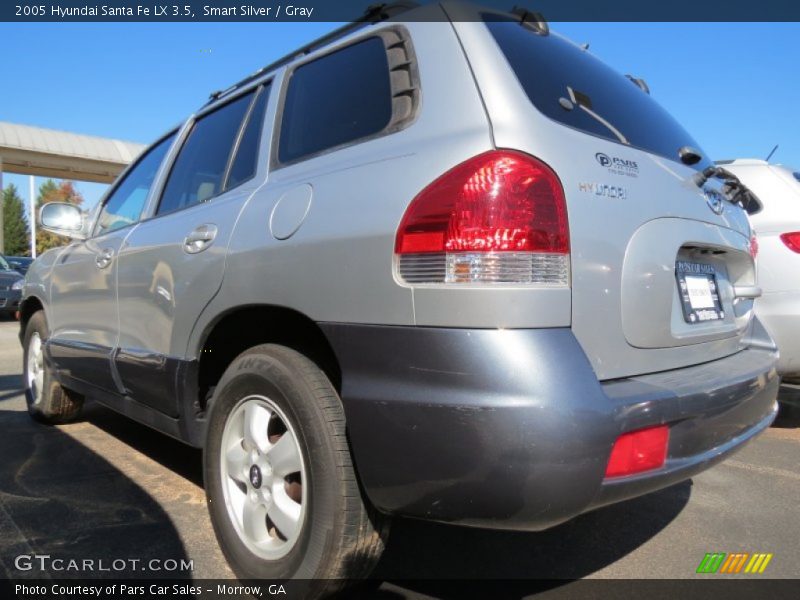 Smart Silver / Gray 2005 Hyundai Santa Fe LX 3.5