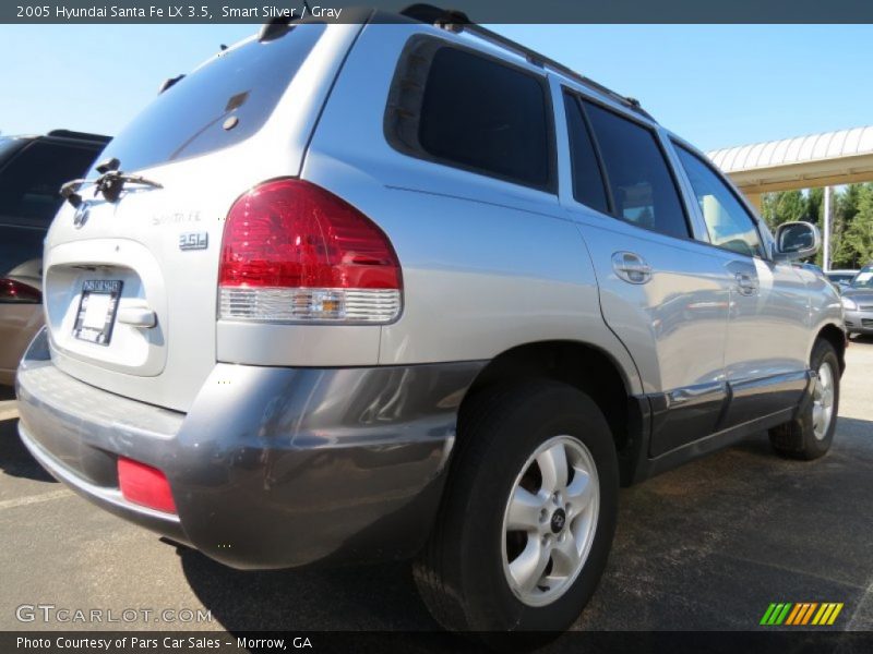 Smart Silver / Gray 2005 Hyundai Santa Fe LX 3.5