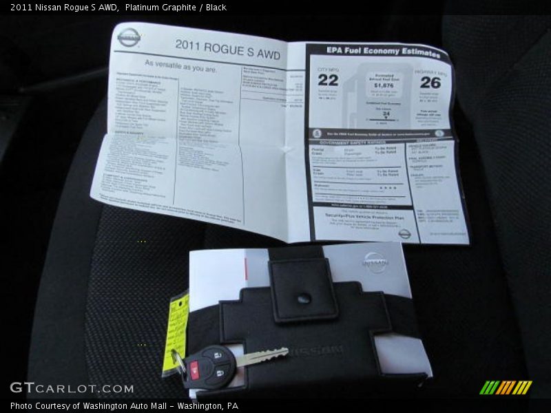 Platinum Graphite / Black 2011 Nissan Rogue S AWD