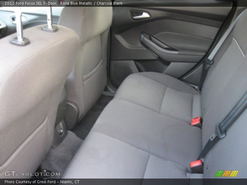 Kona Blue Metallic / Charcoal Black 2012 Ford Focus SEL 5-Door