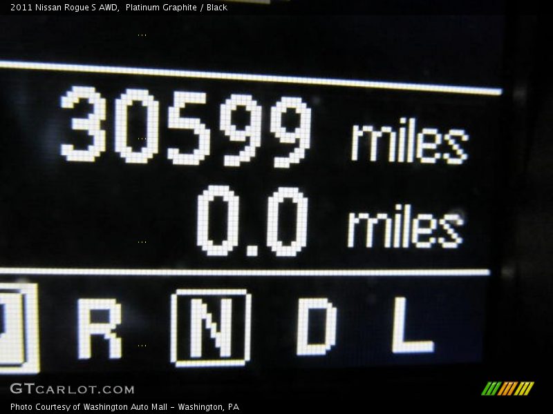 Platinum Graphite / Black 2011 Nissan Rogue S AWD