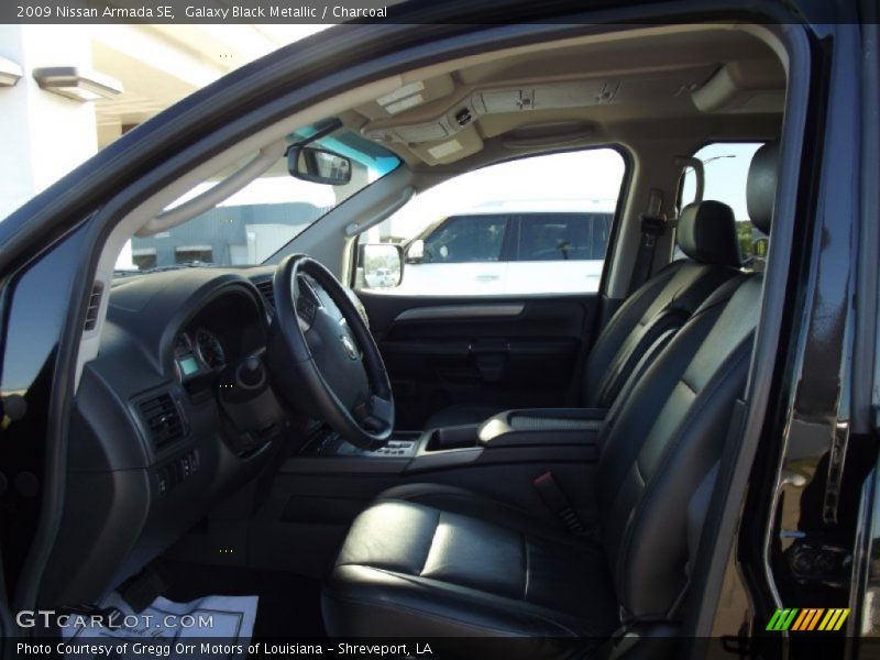 Galaxy Black Metallic / Charcoal 2009 Nissan Armada SE