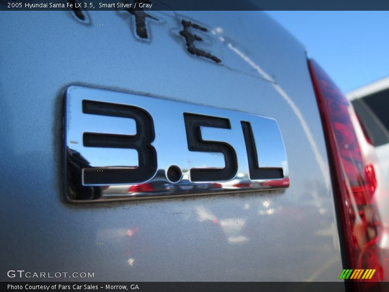 Smart Silver / Gray 2005 Hyundai Santa Fe LX 3.5