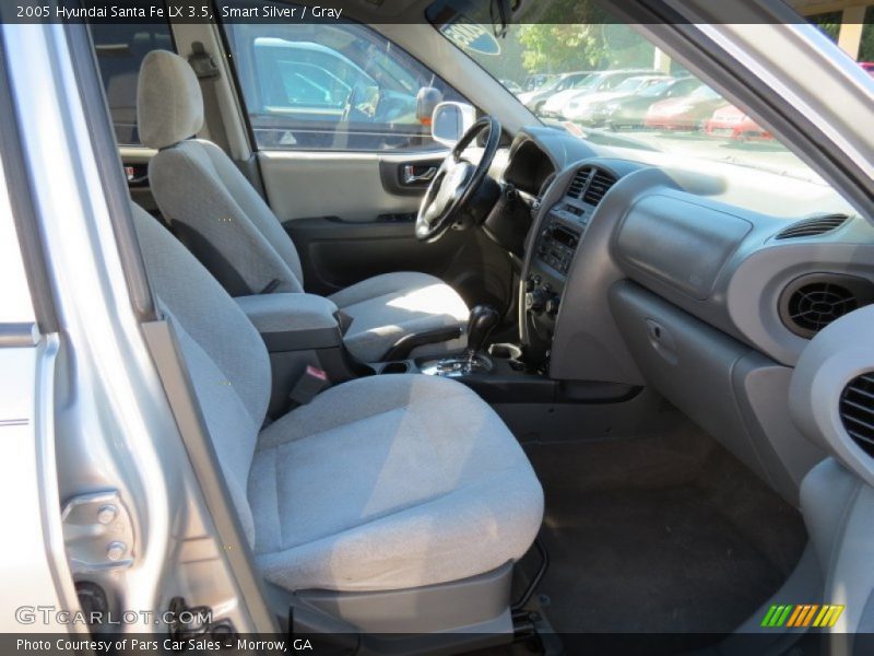 Smart Silver / Gray 2005 Hyundai Santa Fe LX 3.5