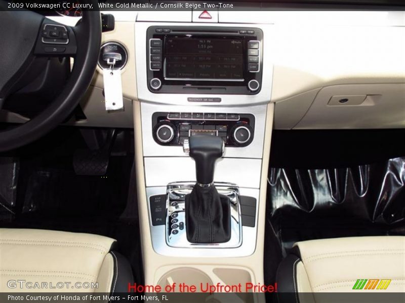 White Gold Metallic / Cornsilk Beige Two-Tone 2009 Volkswagen CC Luxury