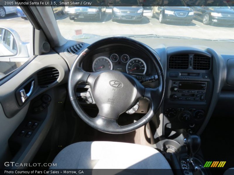 Smart Silver / Gray 2005 Hyundai Santa Fe LX 3.5