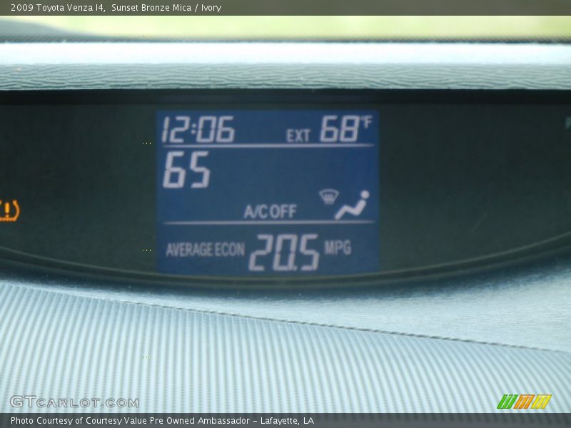 Sunset Bronze Mica / Ivory 2009 Toyota Venza I4