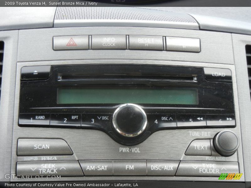 Sunset Bronze Mica / Ivory 2009 Toyota Venza I4
