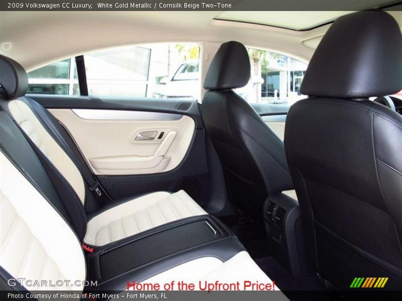 White Gold Metallic / Cornsilk Beige Two-Tone 2009 Volkswagen CC Luxury