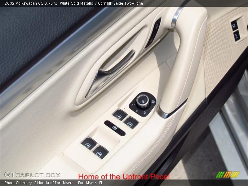 White Gold Metallic / Cornsilk Beige Two-Tone 2009 Volkswagen CC Luxury