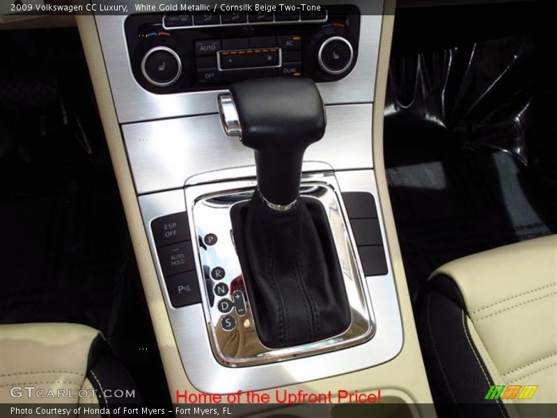 White Gold Metallic / Cornsilk Beige Two-Tone 2009 Volkswagen CC Luxury