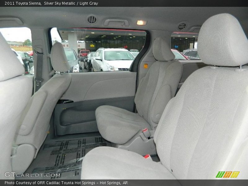 Silver Sky Metallic / Light Gray 2011 Toyota Sienna
