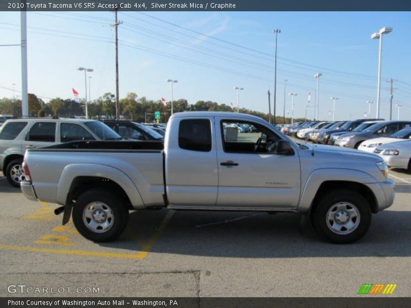 Silver Streak Mica / Graphite 2010 Toyota Tacoma V6 SR5 Access Cab 4x4