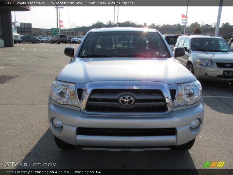 Silver Streak Mica / Graphite 2010 Toyota Tacoma V6 SR5 Access Cab 4x4