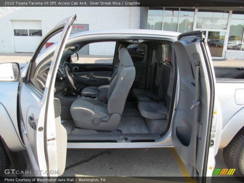 Silver Streak Mica / Graphite 2010 Toyota Tacoma V6 SR5 Access Cab 4x4