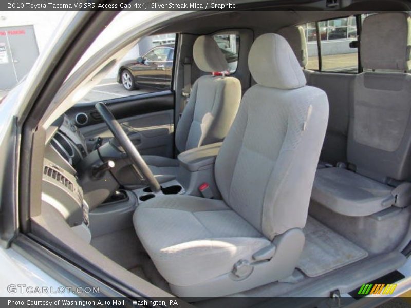 Silver Streak Mica / Graphite 2010 Toyota Tacoma V6 SR5 Access Cab 4x4