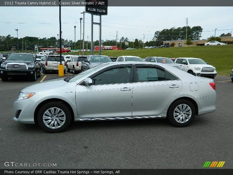 Classic Silver Metallic / Ash 2012 Toyota Camry Hybrid LE