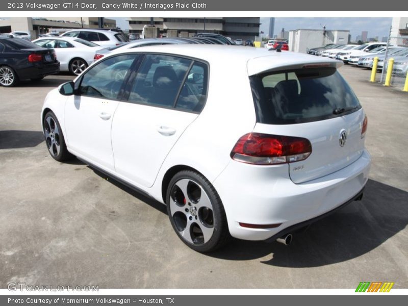 Candy White / Interlagos Plaid Cloth 2013 Volkswagen GTI 4 Door