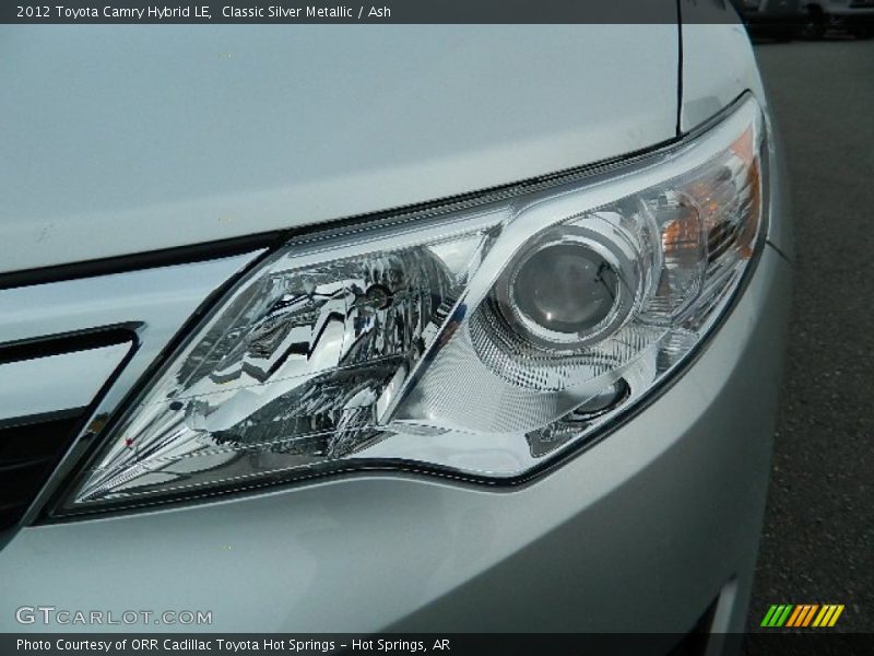 Classic Silver Metallic / Ash 2012 Toyota Camry Hybrid LE