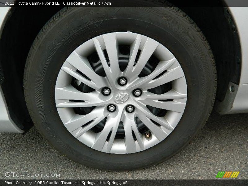 Classic Silver Metallic / Ash 2012 Toyota Camry Hybrid LE